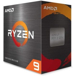 AMD Ryzen 9 5950X Processeur (16 Coeurs/32 Threads, 105W DTP, Socket AM4, 72 Mo de Cache, jusqu'à 4,9Ghz Fréquence Boost, sans V