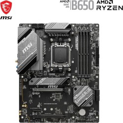 MSI B650 GAMING PLUS WIFI Carte mère, ATX - Pour processeurs AMD Ryzen 9000, 8000 & 7000, AM5 - VRM double rail 14+2 phases, DDR
