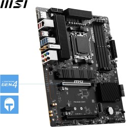 MSI Pro B650-S WiFi Carte mère, ATX - pour Les processeurs AMD Ryzen 9000, 8000 & 7000, AM5 - DDR5 Memory Boost 6000+MHz/OC, 2 x