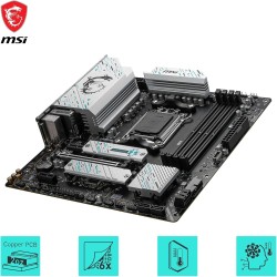 MSI B650M Gaming Plus WiFi Carte-mère, Micro-ATX - Compatible avec Les processeurs AMD Ryzen 9000, 8000 & 7000, AM5 - Mémoire DD