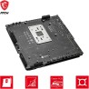 MSI B650M Project Zero Carte-mère Micro-ATX à connecteurs arrière - pour processeurs AMD Ryzen 7000 à 9000, AM5 - Alimentation d