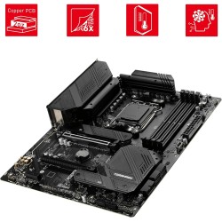 MSI MAG B650 TOMAHAWK WIFI Carte mère, ATX - pour Processeurs AMD Ryzen 7000, AM5 - VRM Duet Rail 14 Phases, SPS 80 A - DDR5 Mem