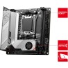 MSI MPG B650I Edge WiFi Carte mère, Mini-ITX - pour Processeurs AMD Ryzen 7000 à 9000, AM5 - VRM 8 Phases directes, SPS 80 A, DD