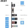 MSI Pro B650M-P Carte Mère, Micro-ATX - pour Processeurs AMD Ryzen 9000, 8000 & 7000, AM5 - DDR5 Memory Boost 6000+MHz/OC, 1 x P