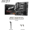 MSI Pro B650M-P Carte Mère, Micro-ATX - pour Processeurs AMD Ryzen 9000, 8000 & 7000, AM5 - DDR5 Memory Boost 6000+MHz/OC, 1 x P