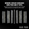 CORSAIR Vengeance DDR5 RAM 32GB (2x16GB) 6000MHz CL36 AMD Expo Mémoire Informatique Compatible iCUE - Gris (CMK32GX5M2E6000Z36)
