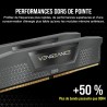 CORSAIR Vengeance DDR5 RAM 32GB (2x16GB) 6000MHz CL36 AMD Expo Mémoire Informatique Compatible iCUE - Gris (CMK32GX5M2E6000Z36)