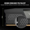 CORSAIR Vengeance DDR5 RAM 32GB (2x16GB) 6000MHz CL36 AMD Expo Mémoire Informatique Compatible iCUE - Gris (CMK32GX5M2E6000Z36)