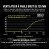 Corsair rm1000x 80 plus or 1000 watts bloc d’alimentation atx entièrement modulaire (ventilateur à lévitation magnétique de 135 