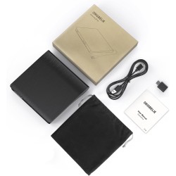 Lecteur CD Externe USB 3.0 et Type-C Portable CD/DVD +/-RW Graveur DVD Externe, Ultra Mince Lecteur DVD Externe pour PC Laptop D