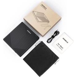Lecteur CD DVD Externe pour PC, USB 3.0 et Type-C CD/DVD +/-RW Graveur Enregistreur, Mince Graveur DVD Externe pour PC Laptop De