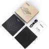 Lecteur CD DVD Externe pour PC, USB 3.0 et Type-C CD/DVD +/-RW Graveur Enregistreur, Mince Graveur DVD Externe pour PC Laptop De