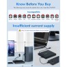 Graveur DVD Externe avec 4 Ports USB et 2 Emplacements pour Carte TF/SD, USB 3.0 Portable Lecteur CD Externe pour PC de Bureau, 
