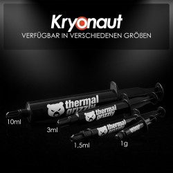 Thermal Grizzly - Kryonaut la pâte Thermique - pour Refroidir Tous Les processeurs, Les Cartes Graphiques et Les dissipateurs Th