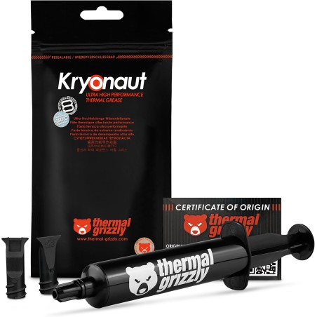 Thermal Grizzly - Kryonaut la pâte Thermique de la Plus Haute qualité - pour Le Refroidissement de Tous Les processeurs, Cartes 