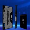 Pâte Thermique, 5.5g avec Toolkit de pâte pour CPU, pâte Thermique pour dissipateur Thermique pour IC/Processeur/CPU/Tout Refroi