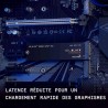 Wd_noir sn850x ssd 2 to, disque ssd interne, lecture jusqu'à 7300 mo/s, écriture jusqu'à 6,600 mb/s, gaming ssd, haute performan