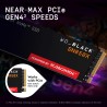 Wd_noir sn850x ssd 4 to, disque ssd interne, lecture jusqu'à 7300 mo/s, écriture jusqu'à 6,600 mb/s, gaming ssd, haute performan