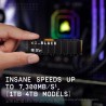 Wd_noir sn850x ssd 4 to, disque ssd interne avec dissipateur thermique, gaming ssd, haute performance disque de jeu, lecture jus