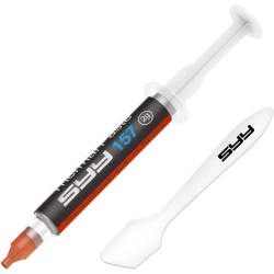 SYY Pate Thermique,2g Pate Thermique Processeur, Pate Thermique avec Toolkit Nouvelle Mise à Niveau Facile à appliquer Pate Ther