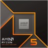 AMD Ryzen 5 9600X Processeur (Radeon Graphique Intégré, 6 Coeurs/12 Threads, 65W TDP, Socket AM5, Cache 38Mo, jusqu'à 5.4 GHz Fr