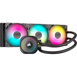 CORSAIR Nautilus 360 RS ARGB Refroidisseur Liquide pour CPU – 360mm AIO – Faible Bruit – Connexion Directe de Carte Mère – Intel