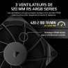 CORSAIR Nautilus 360 RS Refroidisseur Liquide pour CPU – 360mm AIO – Faible Bruit – Connexion Directe de Carte Mère – Intel LGA 