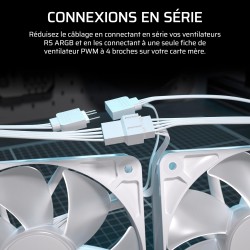 CORSAIR Nautilus 240 RS ARGB Refroidisseur Liquide pour CPU – 240mm AIO – Faible Bruit – Connexion Directe de Carte Mère – Intel