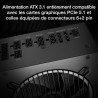 Be quiet! pure power 13 m 850w bloc d’alimentation, certification 80 plus® or, alimentation atx 3.1, pour les cartes graphiques 