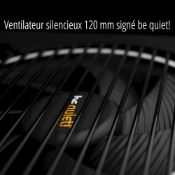 Be quiet! pure power 12 m 750 w bloc d’alimentation, certification 80 plus® or, alimentation atx 3.0 entièrement compatible avec