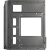Mars Gaming MC-S1, Boîtier PC Gaming Compact Micro-ATX, Éclairage ARGB 12 Modes, Ventilateur FRGB, Fenêtre Latérale Complète, No