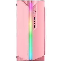Mars Gaming MC-S1, Boîtier PC Gaming Compact Micro-ATX, Éclairage ARGB 12 Modes, Ventilateur FRGB, Fenêtre Latérale Complète, Ro