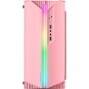 Mars Gaming MC-S1, Boîtier PC Gaming Compact Micro-ATX, Éclairage ARGB 12 Modes, Ventilateur FRGB, Fenêtre Latérale Complète, Ro