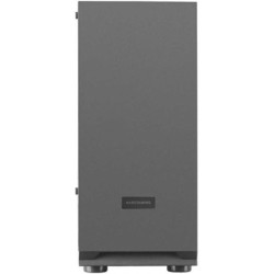 Mars Gaming MCN2, Boîtier PC Gaming ATX, Fenêtre Latérale Complète, Grille Avant, Conception Double Chambre, Ventilateur Arrière