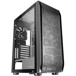 Mars Gaming MC-PRO2, Tour E-ATX Professionnelle, Système CPU Freezer, 5 Ventilateurs Ultra-Silencieux et Façade Métal-Mesh, Noir