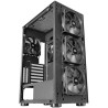 Mars Gaming MC-PRO2, Tour E-ATX Professionnelle, Système CPU Freezer, 5 Ventilateurs Ultra-Silencieux et Façade Métal-Mesh, Noir