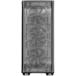 Mars Gaming MC-PRO2, Tour E-ATX Professionnelle, Système CPU Freezer, 5 Ventilateurs Ultra-Silencieux et Façade Métal-Mesh, Noir