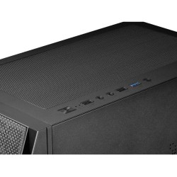 Mars Gaming MC-PRO2, Tour E-ATX Professionnelle, Système CPU Freezer, 5 Ventilateurs Ultra-Silencieux et Façade Métal-Mesh, Noir