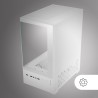 Mars Gaming MC-SE2, Boîtier Gaming MicroATX, Verre Trempé Latéral et Frontal sans Cadre, Ventilateur FRGB 120mm, Structure à Dou