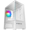 Mars Gaming MC-SE2, Boîtier Gaming MicroATX, Verre Trempé Latéral et Frontal sans Cadre, Ventilateur FRGB 120mm, Structure à Dou