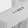 Mars Gaming MC-3C, Boîtier Gaming ATX, Vue Panoramique 3D avec Triple Verre Trempé, Design à Double Chambre Latérale, Support Co