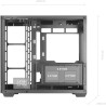 Mars Gaming MC-3TCORELCD Boîtier Gaming ATX, Écran IPS 7,2” Personnalisable, Triple Verre Trempé Amovible, Structure Double Cham