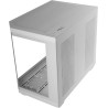 Mars Gaming MC-3TCOREM, Boîtier Gaming Custom Micro-ATX, Triple Fenêtre en Verre Trempé, Double Chambre Latérale, Support Refroi