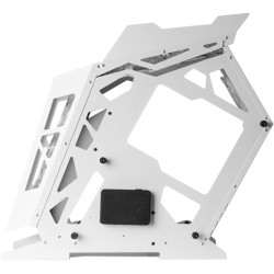 Mars Gaming MCV-One, Boîtier Gaming ATX, Double Verre Trempé Continu, Ventilateur FRGB 12cm, Structure à Double Chambre, Moyen-T