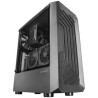 Mars Gaming MC-2000, Boîtier Moyen-Tour ATX, Fenêtre Latérale Intégrale, Design Mesh Frontal, 1x Ventilateur FDB 120mm Ultra-Sil