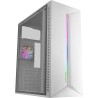 Mars Gaming MC-Blaze, Boîtier Gaming ATX, 1x Ventilateur FRGB Arrière 80mm, Bande LED RGB Frontale avec Effets Multiples, Fenêtr