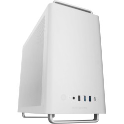 Mars Gaming MC-ELITE, Boîtier PC Micro-ATX Métal Haute Performance, Design Mesh Latéral et Supérieur, 3 Ventilateur FDB, Mini To