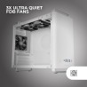 Mars Gaming MC-ELITE, Boîtier PC Micro-ATX Métal Haute Performance, Design Mesh Latéral et Supérieur, 3 Ventilateur FDB, Mini To