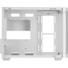 Mars Gaming MC-FUSIONM, Boîtier Gaming Micro-ATX, Fenêtre Latérale et Façade Verre Trempé Courbé Continu, Mini-Tour PC Double Ch