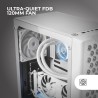 Mars Gaming MC-iPRO, Boîtier Professionnel ATX, Grille Frontale 3D Mesh, Fenêtre Latérale Verre Trempé, Ventilateur FDB Silencie
